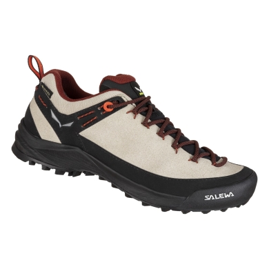 Salewa Hiking Shoes Wildfire Leather GTX (Approach, Suede, Waterproof) Beige/Brown Women